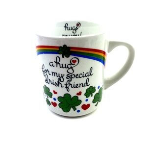 Irish Friend Mug Coffee Tea Drinkware Cup Abbey Press Hugs to you St. Patrick's